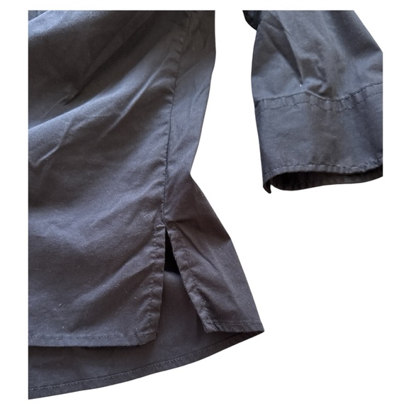 United Colors of Benetton black tunic blouse size M EUC VS0008 - Picture 6 of 6